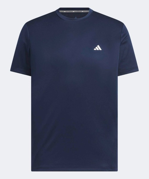 adidas(アディダス)の「クルーネック 半袖シャツ【adidas Golf/アディダスゴルフ】(Tシャツ/カットソー・メンズ・ブルー・X-LARGE/SMALL/MEDIUM/LARGE/XX-LARGE/3XL)」の4枚目の写真