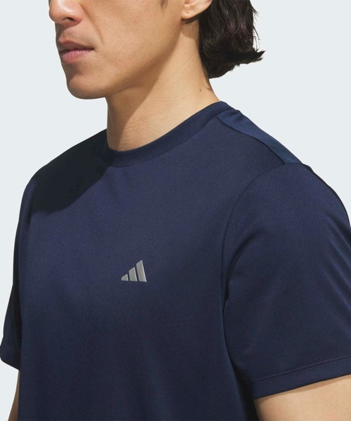 adidas(アディダス)の「クルーネック 半袖シャツ【adidas Golf/アディダスゴルフ】(Tシャツ/カットソー・メンズ・ブルー・X-LARGE/SMALL/MEDIUM/LARGE/XX-LARGE/3XL)」の5枚目の写真