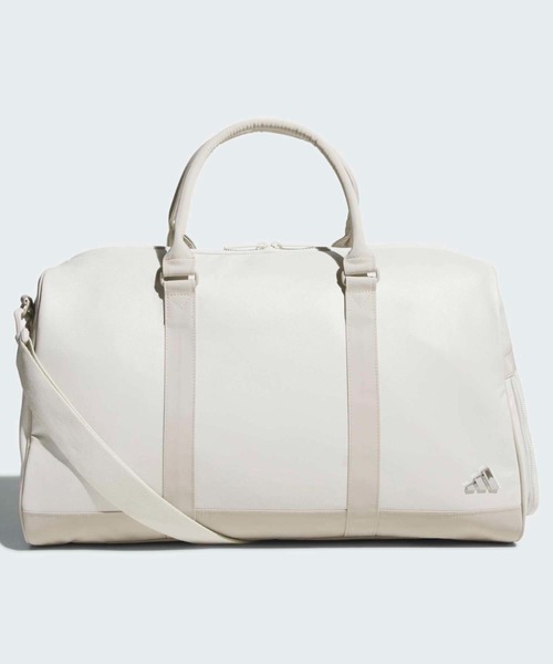 セール】ユニセックス PU レザー ボストンバッグ【adidas Golf