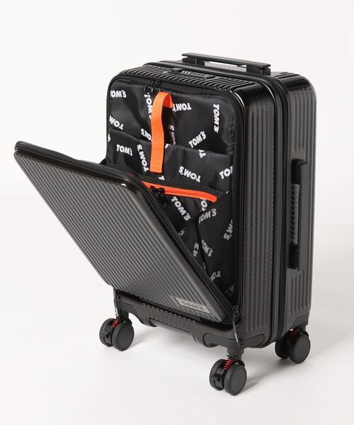 SAC'S BAR セレクト(サックスバーセレクト)の「【TOM'S/トムス】 キャリーケース 36L(42L)(スーツケース/キャリーバッグ・メンズ・ブラック/ガンメタ・FREE)」の5枚目の写真
