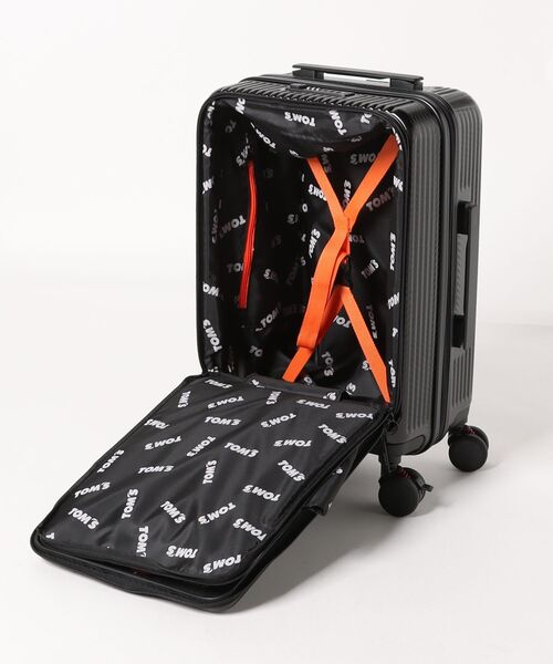 SAC'S BAR セレクト(サックスバーセレクト)の「【TOM'S/トムス】 キャリーケース 36L(42L)(スーツケース/キャリーバッグ・メンズ・ブラック/ガンメタ・FREE)」の6枚目の写真