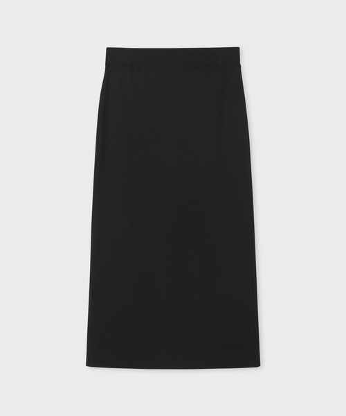 PS Paul Smith(ピーエスポールスミス)の「【オンラインショップ限定】ウィメンズ "Happy" スウェット スカート / 555854 ECJ374(スカート・レディース・キナリ/ブラック・MEDIUM/LARGE/2L)」の2枚目の写真