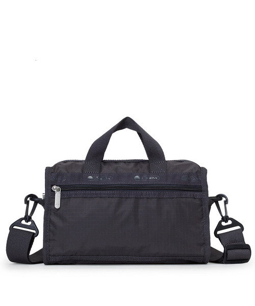 LeSportsac（レスポートサック）の「MINI DUFFEL CROSSBODY サンダー（ショルダーバッグ・レディース・グレー・FREE）」の4枚目の写真