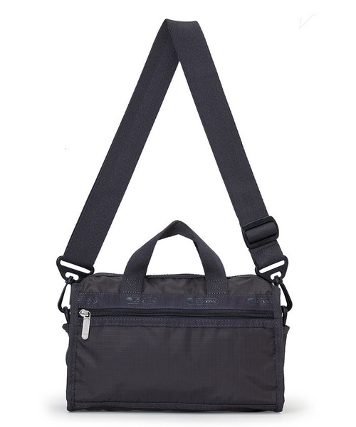 LeSportsac（レスポートサック）の「MINI DUFFEL CROSSBODY サンダー（ショルダーバッグ・レディース・グレー・FREE）」の7枚目の写真