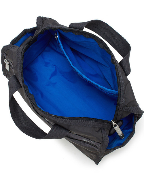 LeSportsac（レスポートサック）の「MINI DUFFEL CROSSBODY サンダー（ショルダーバッグ・レディース・グレー・FREE）」の9枚目の写真
