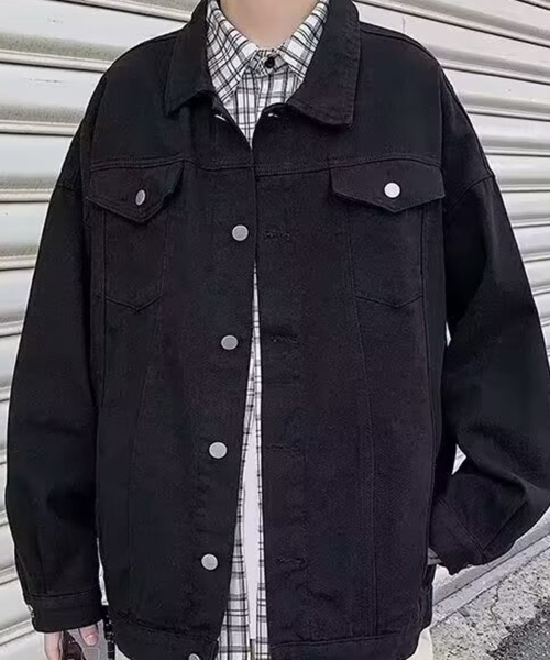 KELVIN（ケルヴァン）の「Classic Trucker Jacket クラシックトラッカージャケット（ブルゾン・メンズ・ホワイト/ブラック・MEDIUM/LARGE）」の9枚目の写真