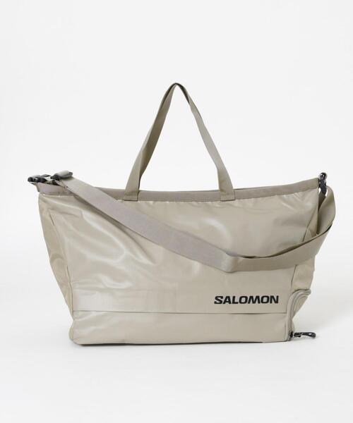 SALOMON(サロモン)の「SALOMON EXTENDED TOTEBAG(トートバッグ・メンズ・ベージュ・FREE)」の1枚目の写真