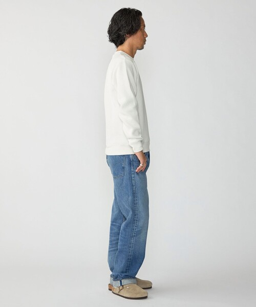 SHIPS（シップス）の「SHIPS: 膨れ ジャカード ロングスリーブ Tシャツ 26AW（Tシャツ/カットソー・メンズ・ネイビー/グレー/ホワイト・LARGE/SMALL/MEDIUM/X-LARGE）」の7枚目の写真