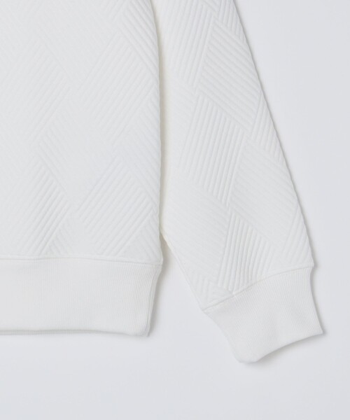 SHIPS（シップス）の「SHIPS: 膨れ ジャカード ロングスリーブ Tシャツ 26AW（Tシャツ/カットソー・メンズ・ネイビー/グレー/ホワイト・LARGE/SMALL/MEDIUM/X-LARGE）」の18枚目の写真