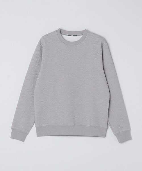 SHIPS（シップス）の「SHIPS: 膨れ ジャカード ロングスリーブ Tシャツ 26AW（Tシャツ/カットソー・メンズ・ネイビー/グレー/ホワイト・LARGE/SMALL/MEDIUM/X-LARGE）」の20枚目の写真