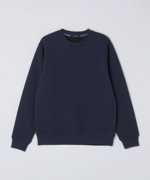 SHIPS（シップス）の「SHIPS: 膨れ ジャカード ロングスリーブ Tシャツ 26AW（Tシャツ/カットソー・メンズ・ネイビー/グレー/ホワイト・LARGE/SMALL/MEDIUM/X-LARGE）」の22枚目の写真