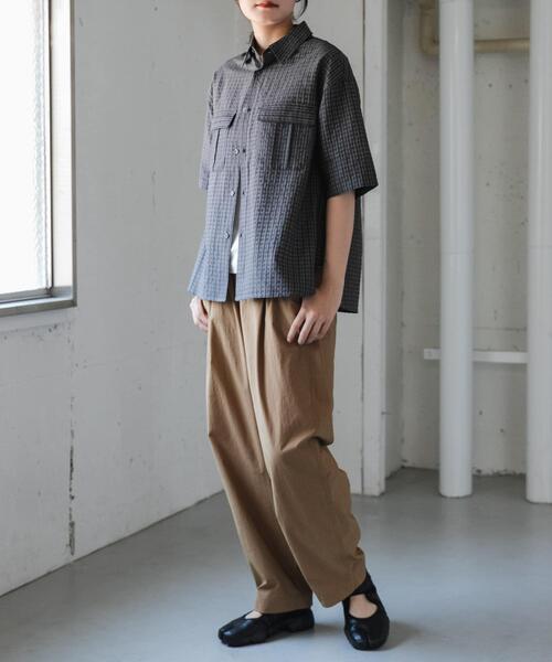 FORK&SPOON(フォークアンドスプーン)の「FORK&SPOON イージーコクーンパンツ(その他パンツ・レディース・パープル/ブラック/ベージュ・1/2)」の17枚目の写真