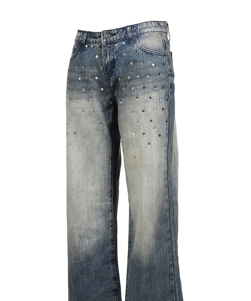 Jaded London(ジェイデッドロンドン)の「HUNTER JEANS(デニムパンツ・メンズ・ブルー・26/28/30)」の4枚目の写真
