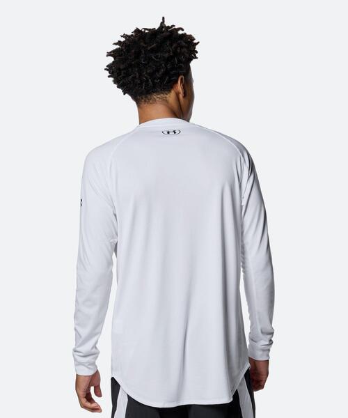 UNDER ARMOUR(アンダーアーマー)の「UAネクストジェン ロングスリーブ Tシャツ(バスケットボール/メンズ)(Tシャツ/カットソー・メンズ・ホワイト・XL)」の2枚目の写真