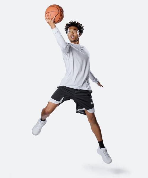 UNDER ARMOUR(アンダーアーマー)の「UAネクストジェン ロングスリーブ Tシャツ(バスケットボール/メンズ)(Tシャツ/カットソー・メンズ・ホワイト・XL)」の13枚目の写真