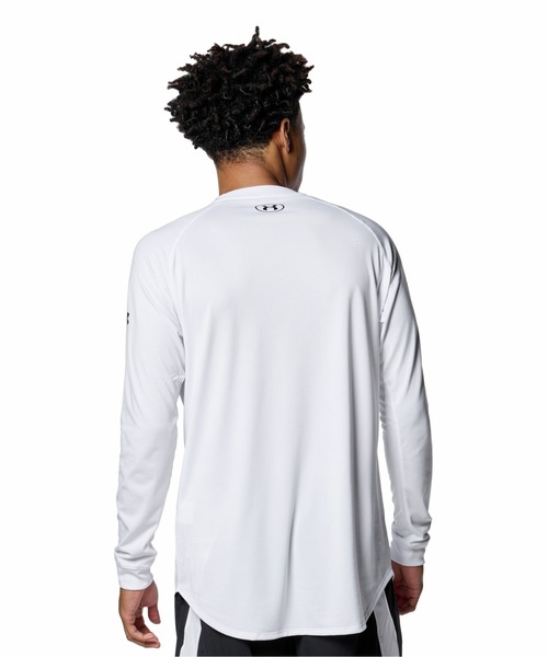 UNDER ARMOUR(アンダーアーマー)の「UAネクストジェン ロングスリーブ Tシャツ(バスケットボール/メンズ)(Tシャツ/カットソー・メンズ・ホワイト・XL)」の3枚目の写真