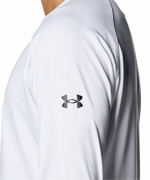 UNDER ARMOUR(アンダーアーマー)の「UAネクストジェン ロングスリーブ Tシャツ(バスケットボール/メンズ)(Tシャツ/カットソー・メンズ・ホワイト・XL)」の7枚目の写真