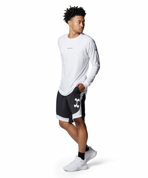 UNDER ARMOUR(アンダーアーマー)の「UAネクストジェン ロングスリーブ Tシャツ(バスケットボール/メンズ)(Tシャツ/カットソー・メンズ・ホワイト・XL)」の4枚目の写真