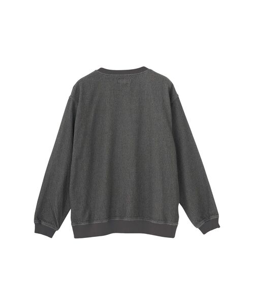 HYSTERIC GLAMOUR(ヒステリックグラマー)の「UP DOWN GIRL デニムプルオーバー(シャツ/ブラウス・メンズ・ライトインディゴブルー/トップグレー/チャコールグレー・SMALL/MEDIUM/X-LARGE/LARGE)」の6枚目の写真