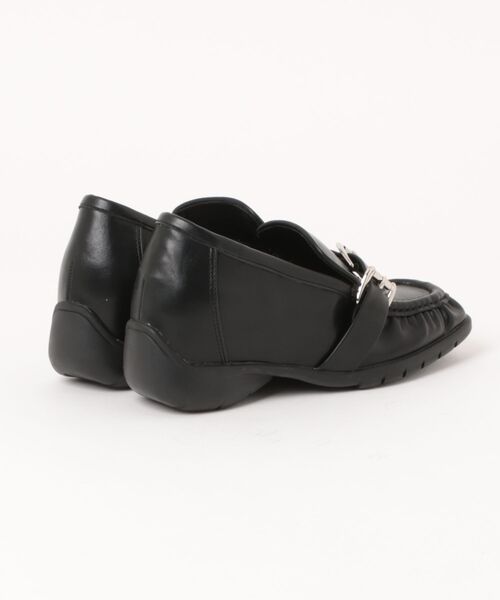 Bella lume(ベッラルーメ)の「/Bella Lume(ベッラルーメ)/インヒールスニーカーローファー(ローファー・レディース・ブラック・SMALL/LARGE/MEDIUM)」の2枚目の写真