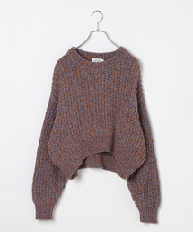 MOUL／MIXショート長袖プルオーバー　1079162