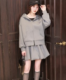 【セットアップ対応】バルーンミニスカート