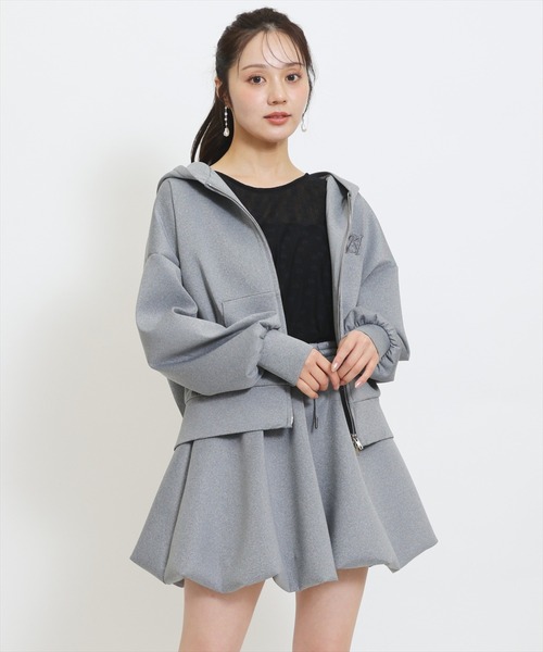 WILLSELECTION(ウィルセレクション)の「【セットアップ対応】バルーンミニスカート(スカート・レディース・ブラック/グレー/ブルー/ピンク・FREE)」の13枚目の写真