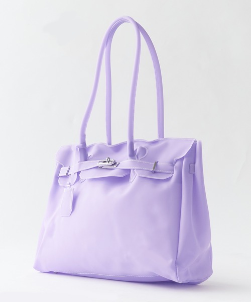 Chick(チック)の「Jelly bag / ジェリーバッグ ハンドバッグ 雨の日 撥水性 レディース メンズ 2026年 夏 夏服(トートバッグ・レディース・イエロー/ミント/グリーン/パープル・FREE)」の7枚目の写真