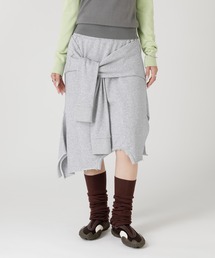 RECONSTRUCTED SKIRT FMN-26AW-SK001