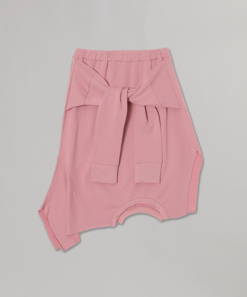 forget-me-nots（フォーゲットミーノッツ）の「RECONSTRUCTED SKIRT FMN-26AW-SK001（スカート・レディース・ピンク/グレー・SMALL）」の2枚目の写真