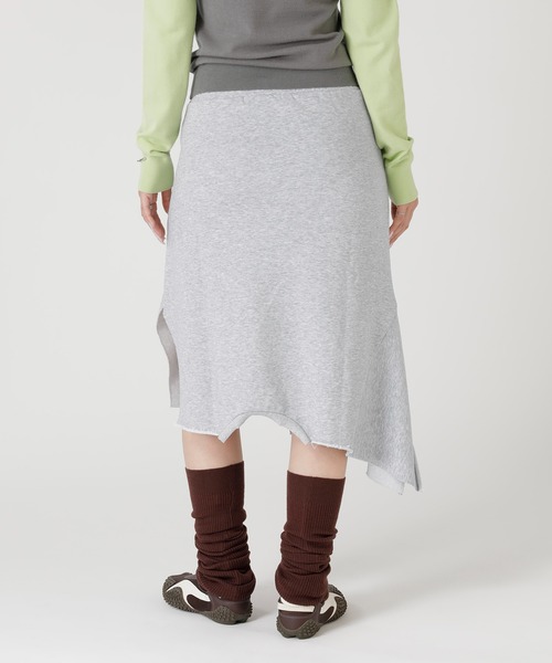 forget-me-nots（フォーゲットミーノッツ）の「RECONSTRUCTED SKIRT FMN-26AW-SK001（スカート・レディース・ピンク/グレー・SMALL）」の5枚目の写真