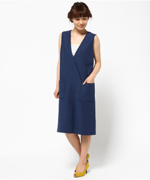 MYSELF ABAHOUSE | DRYﾆｯﾄVﾈｯｸﾜﾝﾋﾟｰｽ(ワンピース)