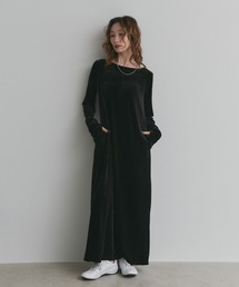アソート ベロア ロング ワンピース