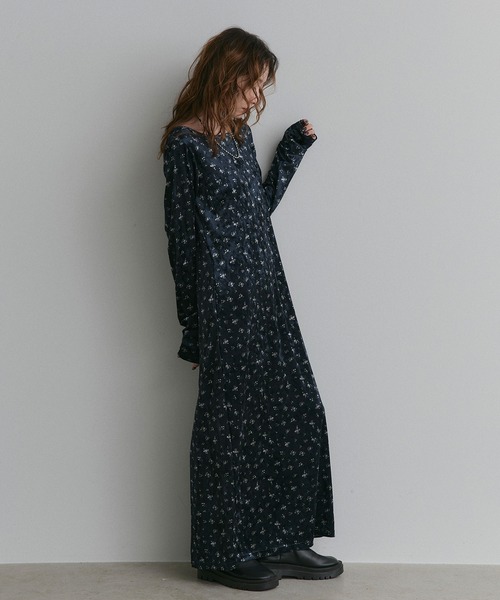 ad thie(アドティエ)の「アソート ベロア ロング ワンピース(ワンピース・レディース・ブラック系/ダークブラウン/ブラウン系/ブラック・FREE)」の20枚目の写真