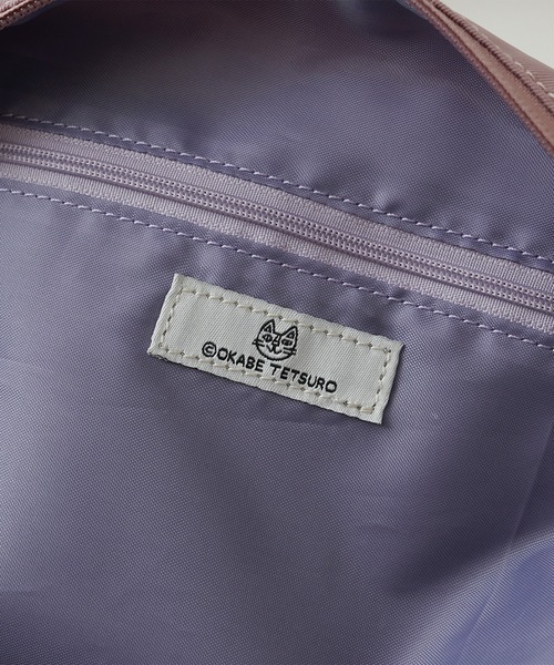 OKABE TETSURO(オカベテツロウ)の「【おかべてつろう(OKABE TETSURO)】 ミニボストンバッグ TOPS-03(ショルダーバッグ・レディース・ピンク/グレー/ブラック・ONE SIZE)」の9枚目の写真