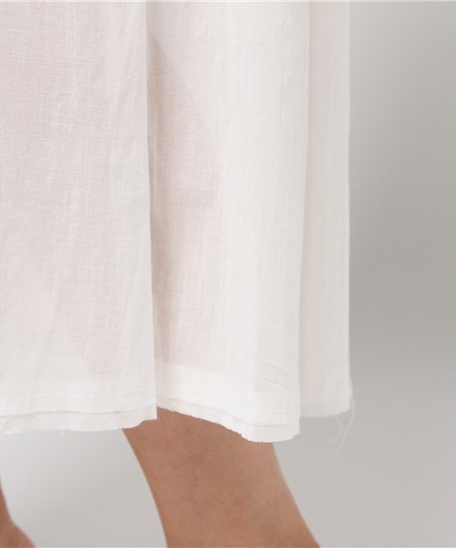 LIMITLESS LUXURY（リミットレスラグジュアリー）の「ダブルフロントワンピース◆（ワンピース・レディース・ホワイト/ブラック/サックスブルー・38/36）」の5枚目の写真