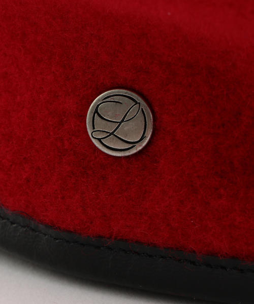 SHIPS（シップス）の「LAULHERE：ORION（ハンチング/ベレー帽・レディース・ブラック/ワイン・ONE SIZE）」の6枚目の写真