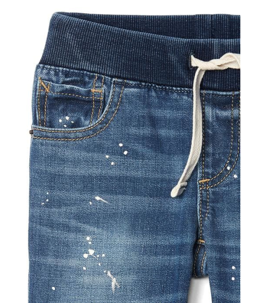 GAP（ギャップ）の「1969 painter pull-on stretch slim jeans（デニムパンツ・キッズ・ライトインディゴブルー・105cm/95cm/110cm/80ｃｍ/90cm/100cm）」の4枚目の写真