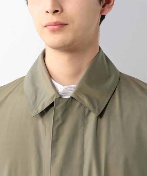 AURALEE(オーラリー)の「AURALEE 25 BIG SOUTIEN C(ステンカラーコート・メンズ・オリーブ・3/4/5)」の6枚目の写真