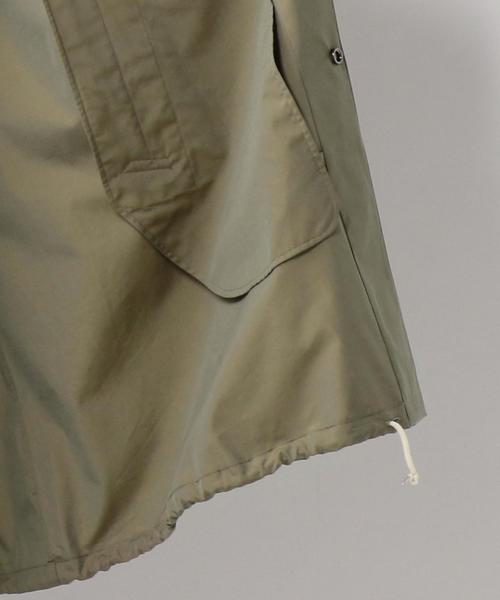 AURALEE(オーラリー)の「AURALEE 25 BIG SOUTIEN C(ステンカラーコート・メンズ・オリーブ・3/4/5)」の10枚目の写真