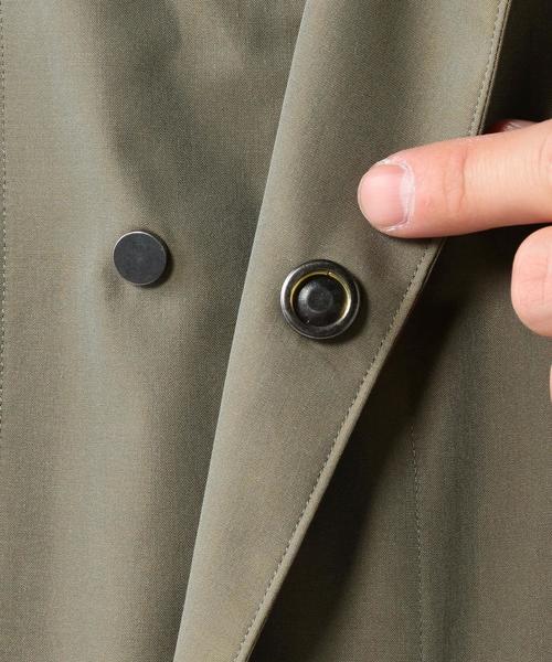 AURALEE(オーラリー)の「AURALEE 25 BIG SOUTIEN C(ステンカラーコート・メンズ・オリーブ・3/4/5)」の12枚目の写真