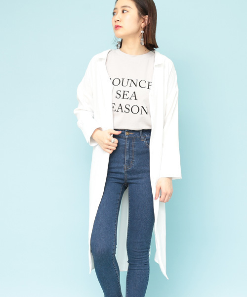 Mystic ミスティック の シャツワンピース シャツワンピース Wear