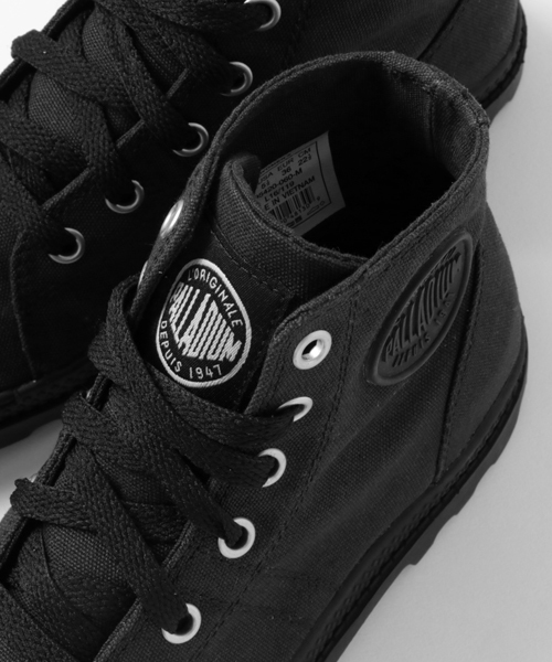 PALLADIUM（パラディウム）の「PALLADIUM/パラディウム PAMPA MID LP/パンパ ミッド ロープロファイル（スニーカー・レディース・グレー/ネイビー/ブラック/ホワイト・24cm/22.5cm/23cm/25cm/24.5cm/23.5cm）」の10枚目の写真