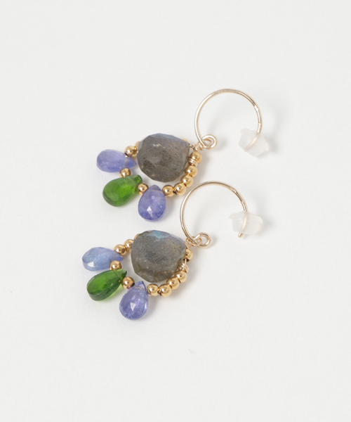 agete K10ピアス　両耳用 agete（アガット）の「K10ピアス（ピアス（両耳用））」 - WEAR