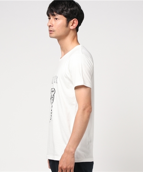 MIND BLOW（マインドブロウ）の「【SEIJI MATSUMOTO×MIND BLOW】コラボレーション半ラバープリントTシャツ（Tシャツ/カットソー・メンズ・ホワイト・L/M）」の4枚目の写真