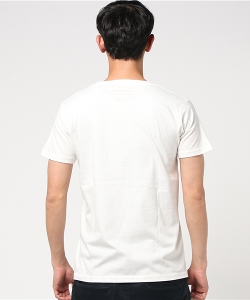 MIND BLOW（マインドブロウ）の「【SEIJI MATSUMOTO×MIND BLOW】コラボレーション半ラバープリントTシャツ（Tシャツ/カットソー・メンズ・ホワイト・L/M）」の5枚目の写真