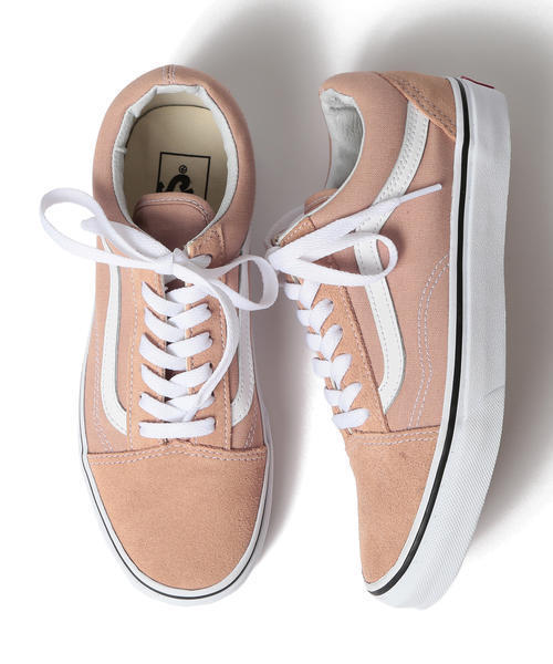 VANS（バンズ）の「VANS /  OLD SKOOL ＜ビーミング by ビームス EXCLUSIVE＞　17AW（スニーカー・レディース・ピンクベージュ・6h/6/5h/4h/5）」の9枚目の写真