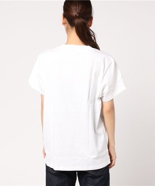 Tシャツ・カットソー ADIDAS Adicolor Oversized T-shirt TF5D0118 adidas originals T-Shirt Adicolor Oversized - Black/White