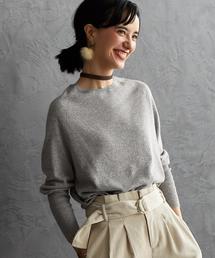 green label relaxing | [WEB限定] CF W/RY/N クルーネック ドルマン ニット(ニット/セーター)