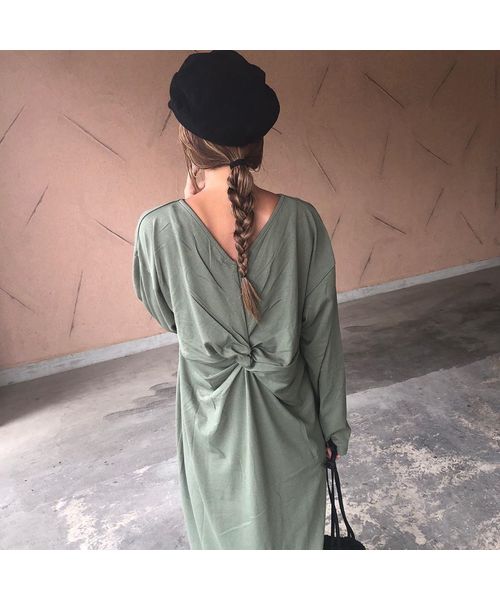 14+（イチヨンプラス）の「バスクベレー帽 / ber（ハンチング/ベレー帽・レディース・アイボリー/ワインレッド/ネイビー/ブラック/ベージュ/グレー/マスタード/カーキ・FREE）」の13枚目の写真